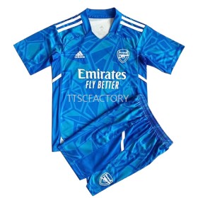 Camisolas de futebol Arsenal Guarda Redes Criança Equipamento Alternativa 2022/23 Manga Curta